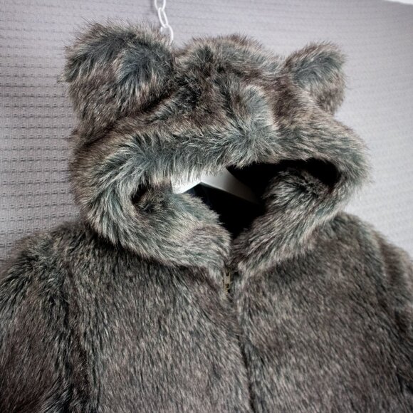 Né-net Bear Faux Fur Ear Jacket - Picture 5 of 16